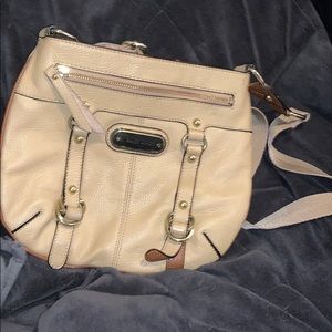 authentic Franco Sarto beige purse